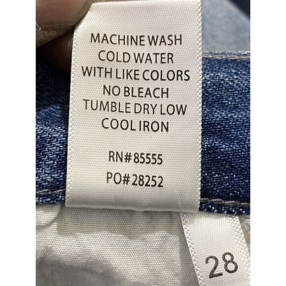 PISTOLA Womens Devin High Rise Mom Cut Off Lucca Distressed Size 28 - Picture 7 of 11